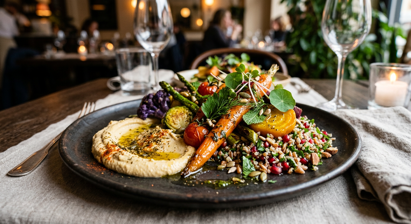 Vegane & vegetarische Küche im Melange